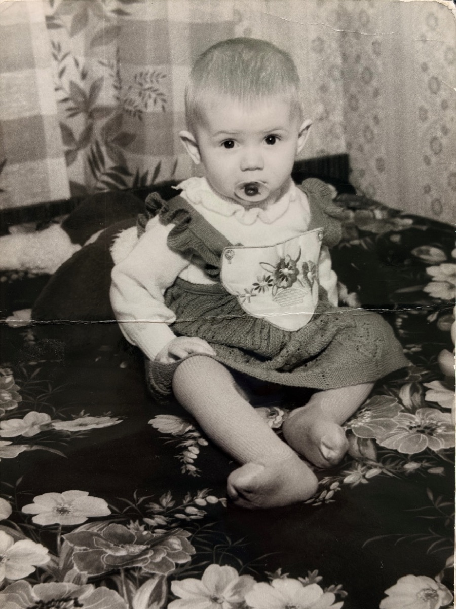 Original faded photo
